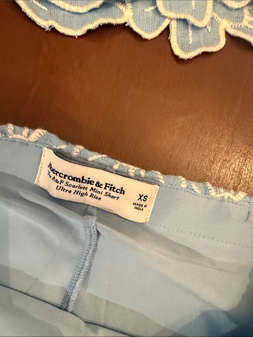 The A&F Scarlett Linen-Blend Mini Skort Matching Set - Picture 10 of 11